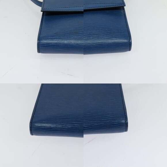 LOUIS VUITTON Epi Pochette Arche Shoulder Bag Blue M52575 - Picture 10 of 12